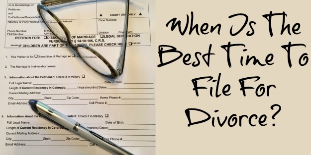 File For A Divorce